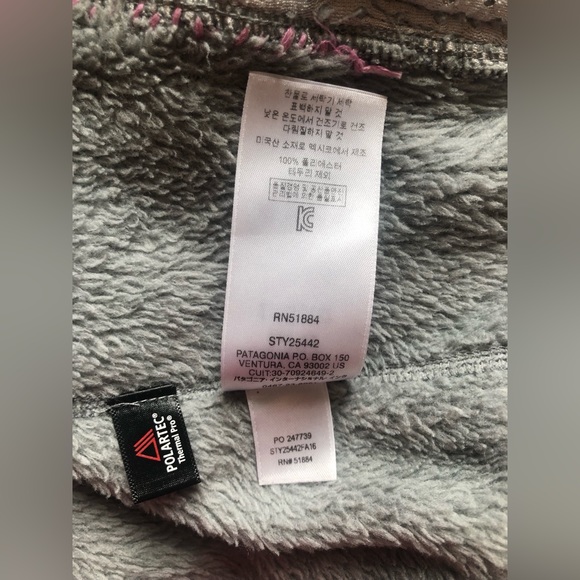 Patagonia Women's Re-Tool Gray Pockets Snap T Pullover Jacket Size XL - Picture 13 of 13